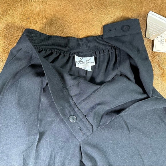 Vintage 80s 90s Deadstock Kathie Lee Collection Dresspants with Stirrups - Picture 3 of 6